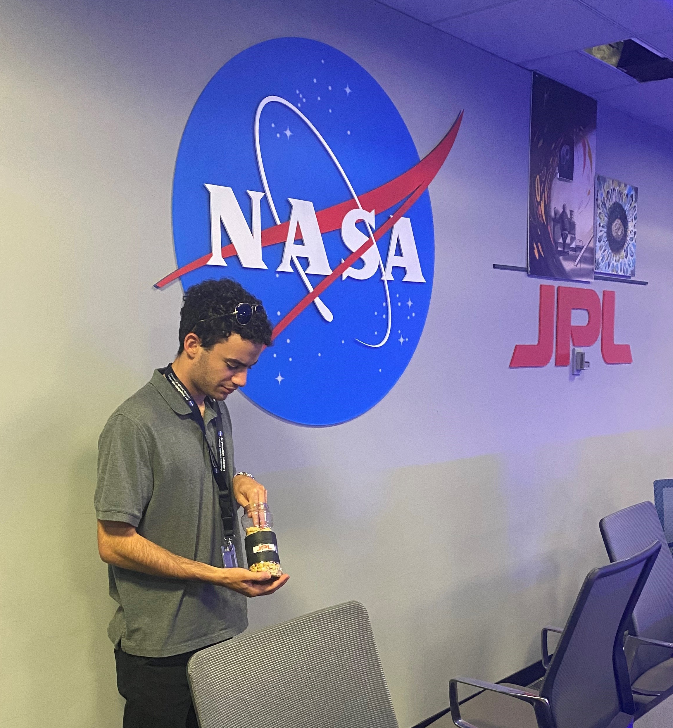 NASA Jet Propulsion Laboratory Mission Control Room